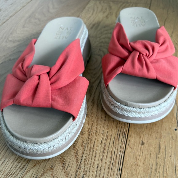 Naturalizer Dayana Slide Sandals Melon Sorbet Size 7 - Picture 2 of 9